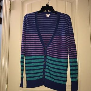 STRIPED CARDIGAN
